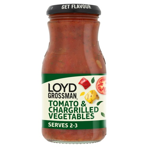 Loyd Grossman Tomato & Chargrilled Vegetable Pasta Sauce