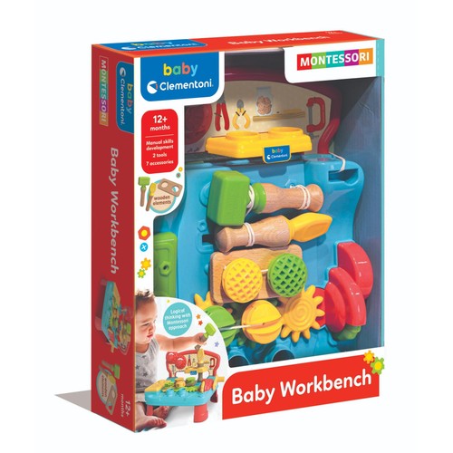 Baby Clementoni Montessori Workbench Activity Centre