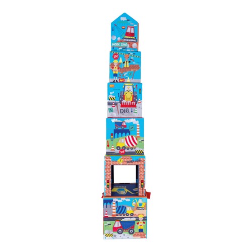 Floss & Rock Stacking Cubes Construction