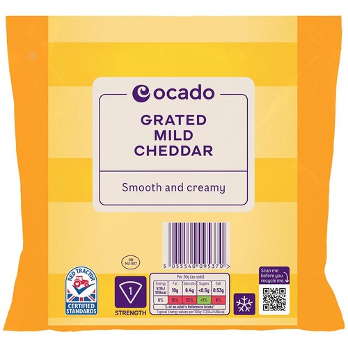 Ocado Mild Grated Cheddar