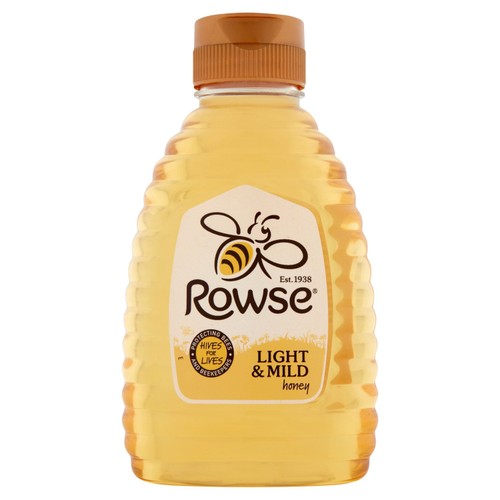 Rowse Light & Mild Squeezy Honey