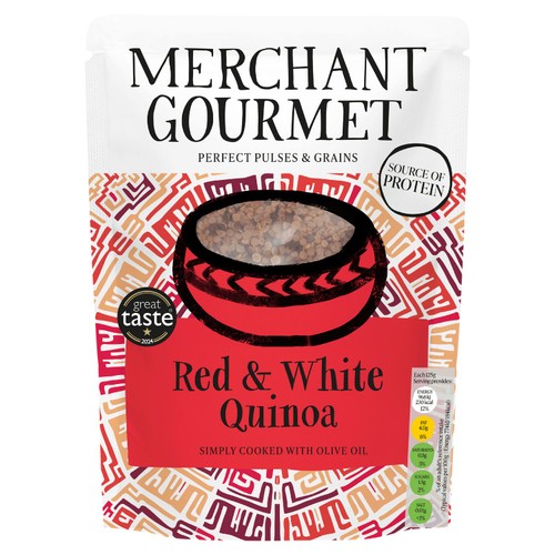 Merchant Gourmet Red & White Quinoa 