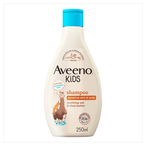 Aveeno Kids Shampoo with Soothing Oat & Shea Butter for Sensitive Skin