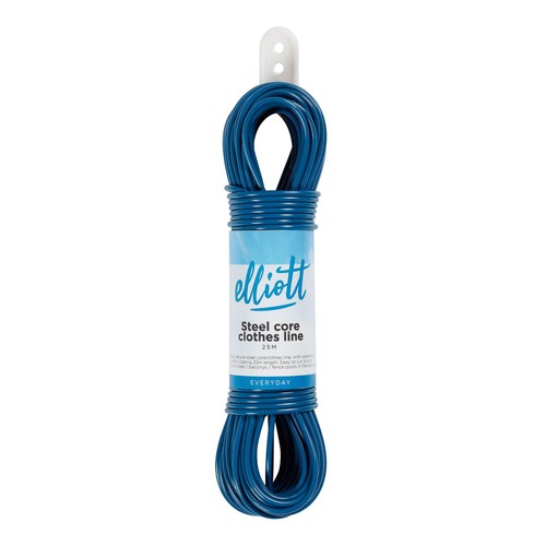 Elliotts Steel Core Clothes Washing Line 25m