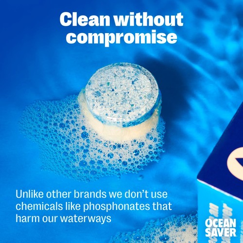 OceanSaver Plastic Free Eco Dishwasher Tablets
