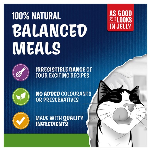 Felix As Good As it Looks Favourites with Veg in Jelly Wet Cat Food