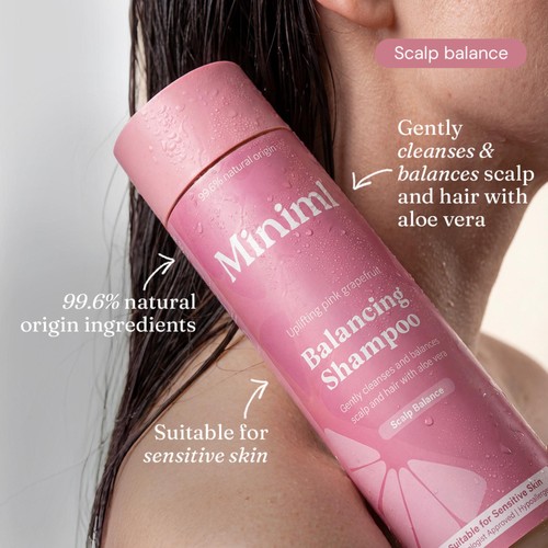 Miniml Balancing Shampoo Uplifting Pink Grapefruit