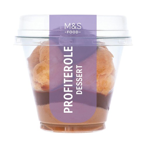 M&S Profiterole Dessert