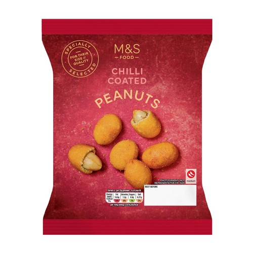 M&S Chilli Coated Peanuts