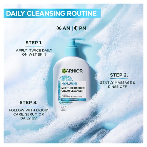 Garnier Skin Active Hyaluronic Aloe Soothing Cream Cleanser
