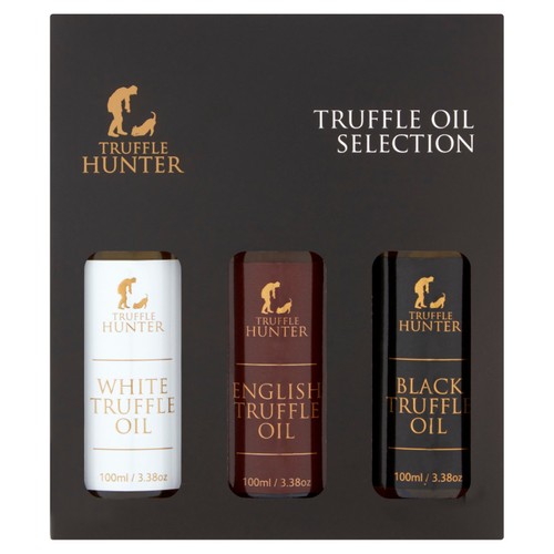 Truffle Hunter, Truffle Oil Selection, 3 x 100ml Truffle Hunter, Truffle Oil Selection, 3 x 100ml