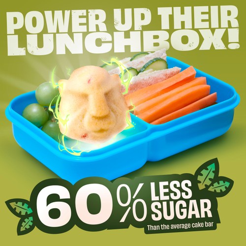 Jungle Squad Strawberry Cake Bars