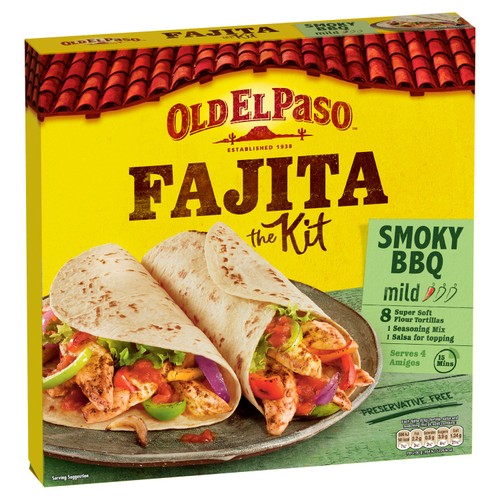 Old El Paso Mexican Smoky BBQ Fajita Kit