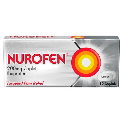 Nurofen Targeted Pain Relief Ibuprofen 200mg Caplets