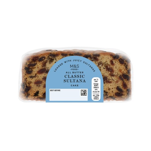 M&S classic sultana cake