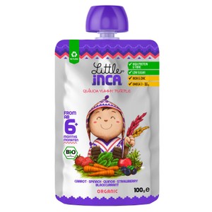 Little Inca Quinoa Hummus Baby Food Pouch 8 months+