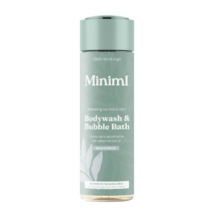 Miniml Body Wash & Bubble Bath Refreshing Tea Tree & Mint