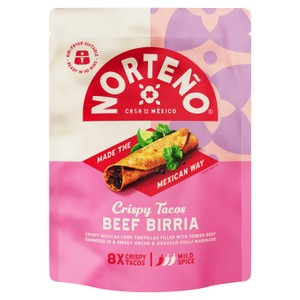 Norteno Mexican 8 Crispy Tacos Beef Birria