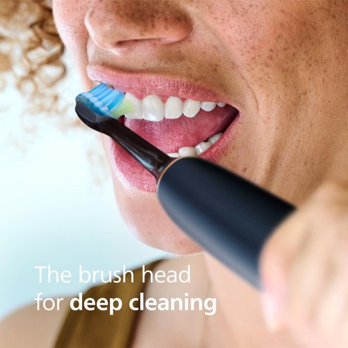 Philips Sonicare C3 Premium Plaque Defence Brush Head, Black, 2+1 Pack