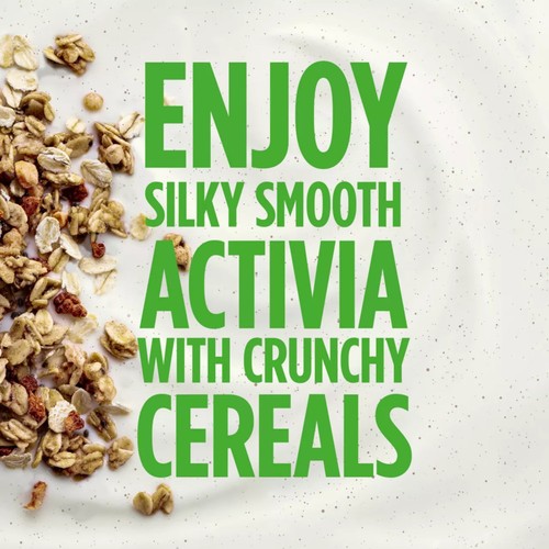 Activia Vanilla & Granola Low Fat Gut Health Yoghurt Breakfast Pot
