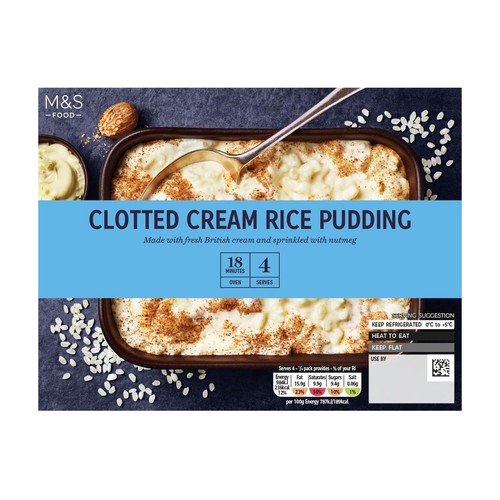 M&S Clotted Cream Rice Pudding