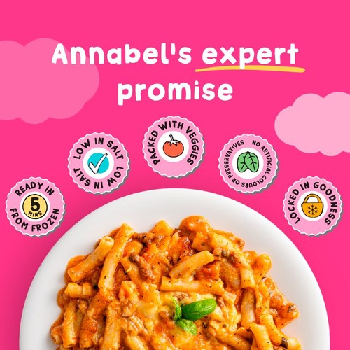 Annabel Karmel Frozen Mighty Bolognese Mac & Cheese