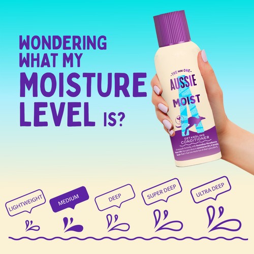 Aussie Miracle Moist Travel Hair Conditioner