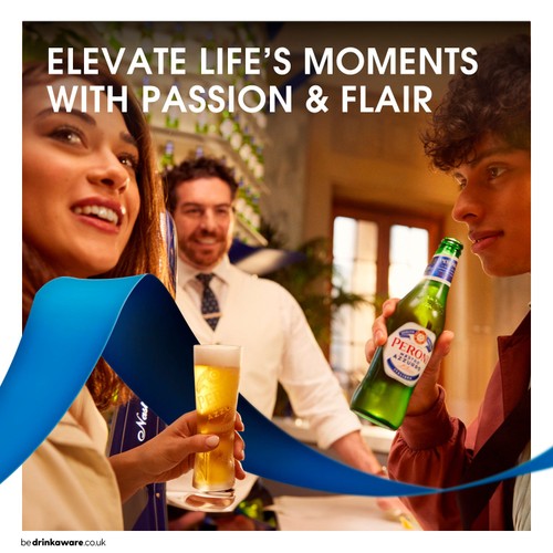 Peroni Nastro Azzurro Beer Lager Bottles