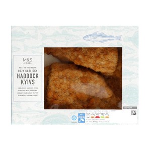 2 Garlic Haddock Kyivs