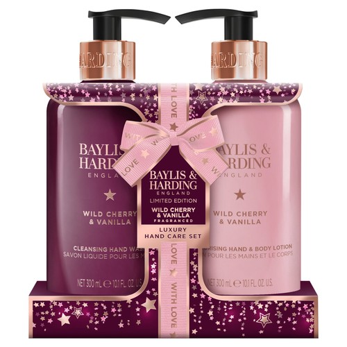 Baylis & Harding Wild Cherry & Vanilla Luxury Hand Care Gift Set