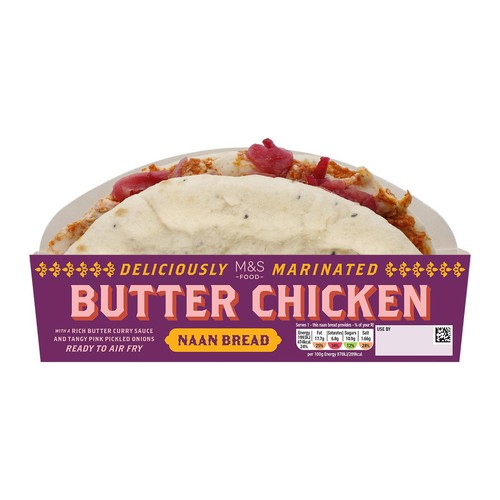 M&S Butter Chicken Pocket Naan