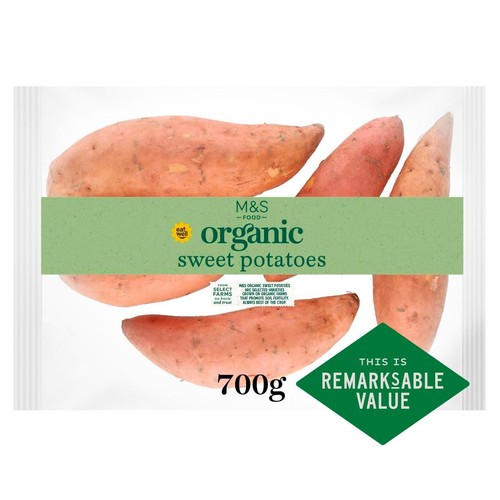 M&S Organic Sweet Potatoes