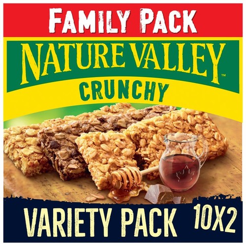 Nature Valley Crunchy Family Pack Variety Cereal Bars