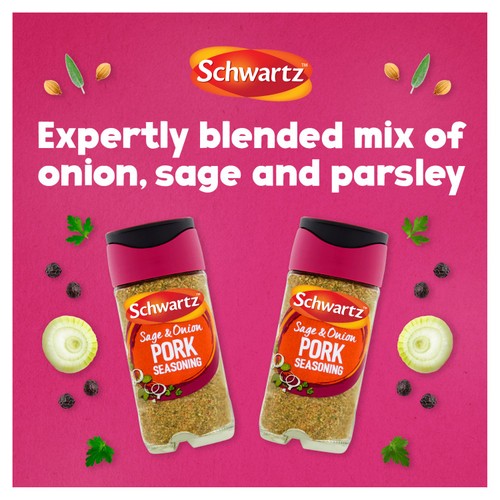 Schwartz Sage & Onion Pork Seasoning Jar