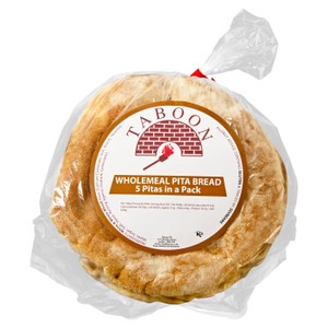 Taboon Bakery Wholemeal Pitta