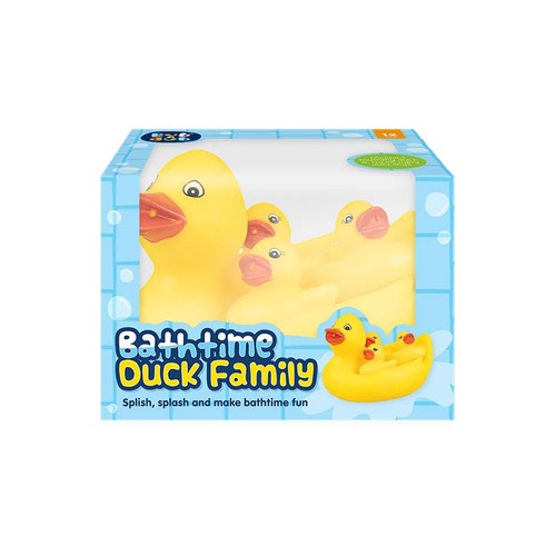 Bathtime Duck Family