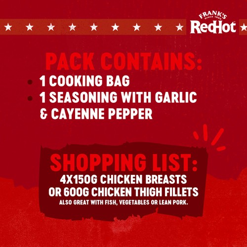 Frank's RedHot Buffalo New York Style Cook-In-Bag