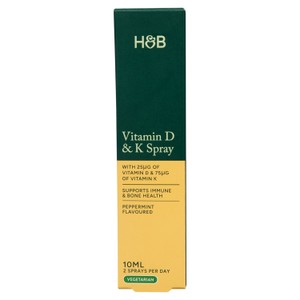 Holland & Barrett Vitamin D & K2 Spray Peppermint Flavour