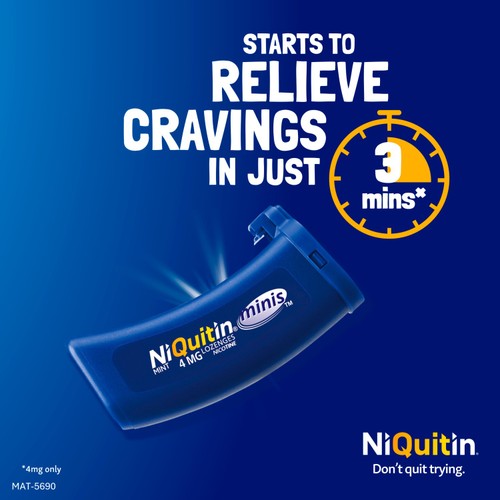 NiQuitin Mint 4mg Lozenges Nicotine