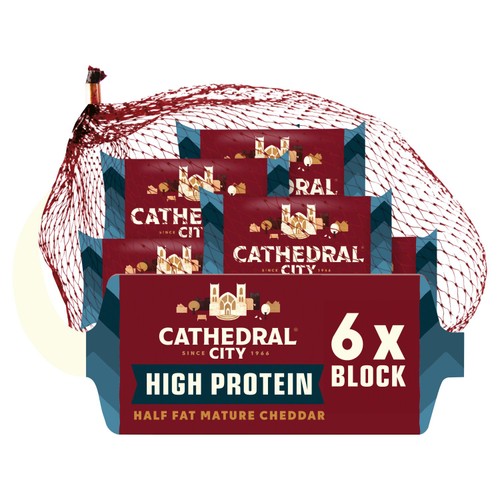 Cathedral City High Protein Half Fat Mini Cheddar Snack Cheese