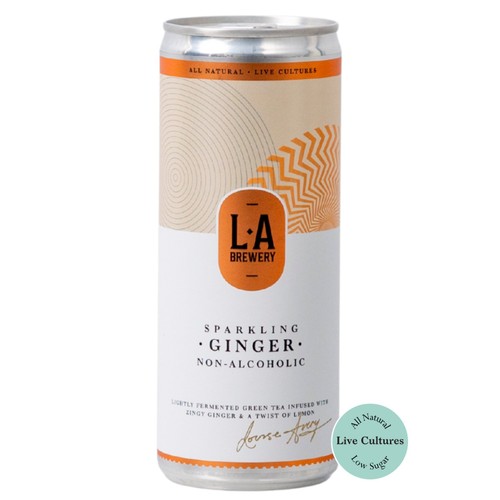 L.A Brewery Non-Alcoholic Sparkling Ginger Kombucha