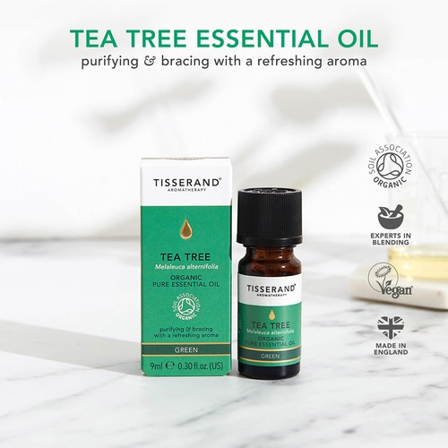 Tisserand Tea Tree Organic Pure Essential Oil