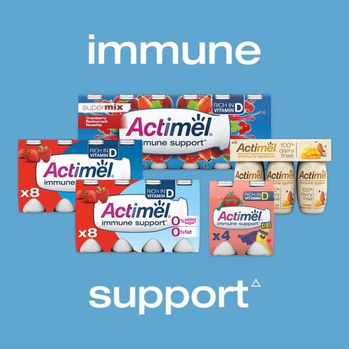 Actimel Original Fat Free Immune Support Yoghurt Drink Multipack