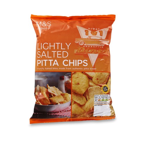 M&S Lightly Salted Pitta Chips