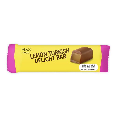 M&S Lemon Turkish Delight Bar