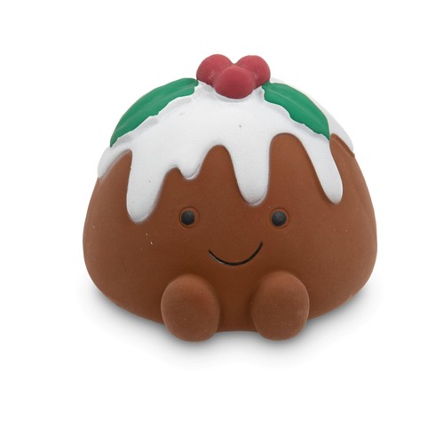 Petface Chrissie Christmas Pudding Latex Dog Toy