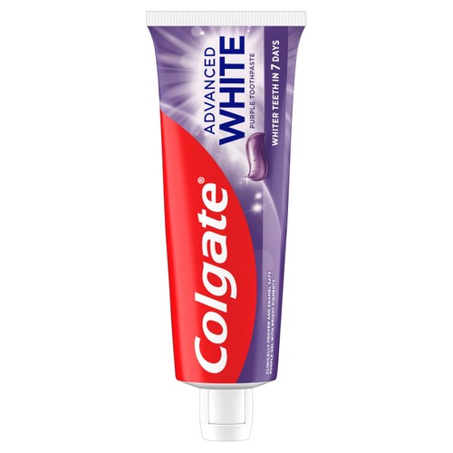 Colgate Advanced White Purple Teeth Whitening Toothpaste