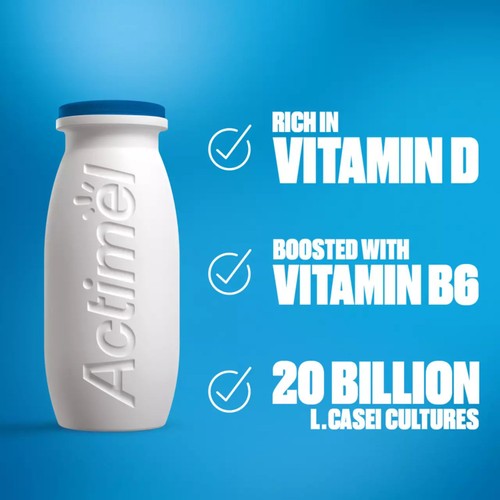 Actimel Multifruit Immune Support Yoghurt Drink Multipack