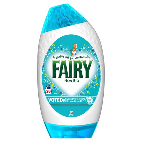 Fairy Non-Bio Washing Liquid Gel For Sensitive Skin 26 Washes