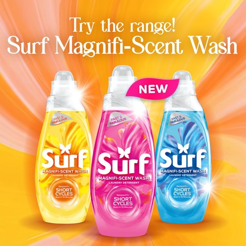 Surf Quick Wash Sunshine Blossom Laundry Detergent 31 Washes